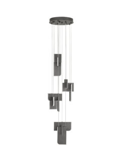 Полилей Nova Luce TOTEM 9214217 антрацитен в интериор