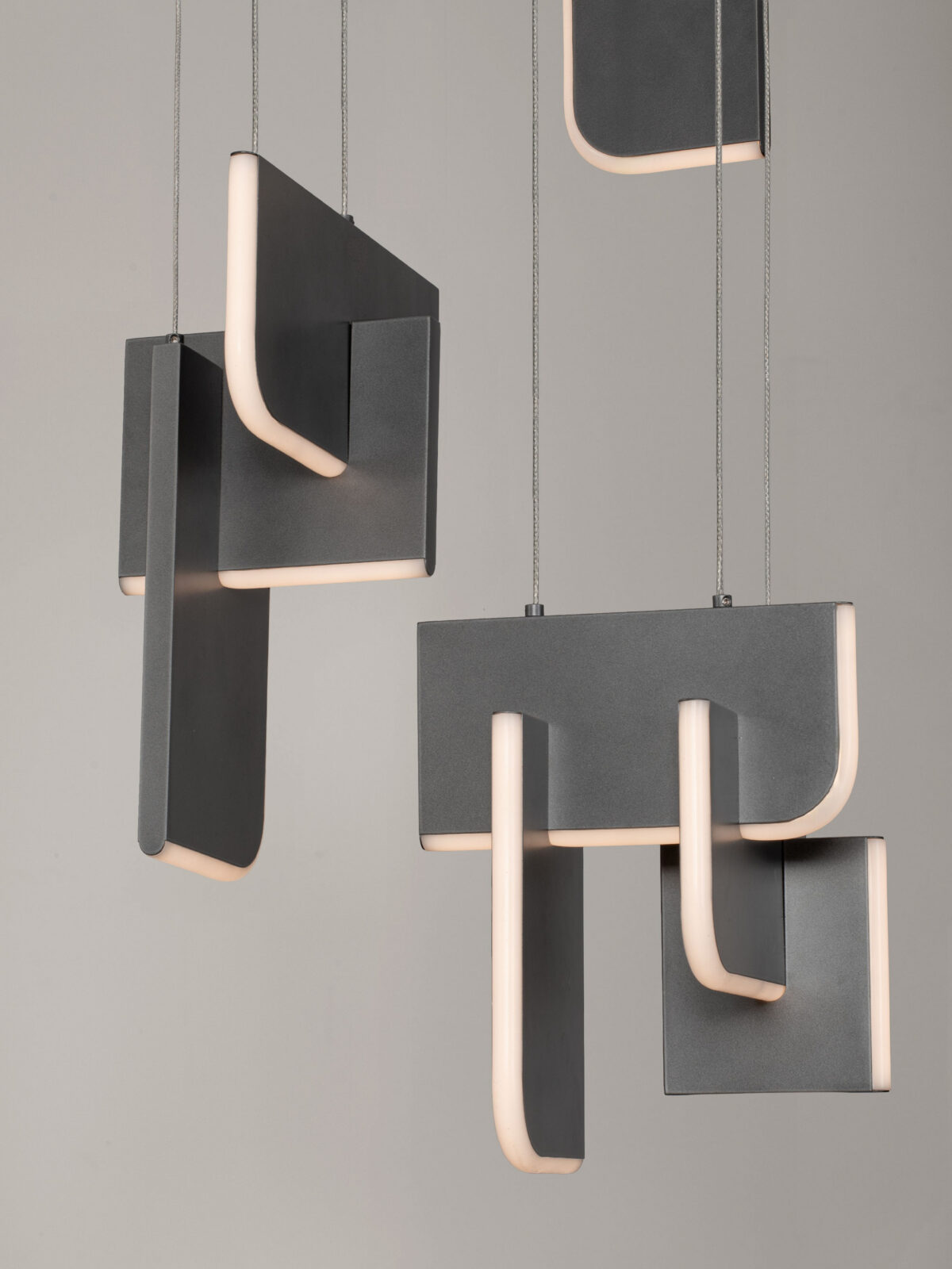 Полилей Nova Luce TOTEM 9214217 антрацитен детайл 4