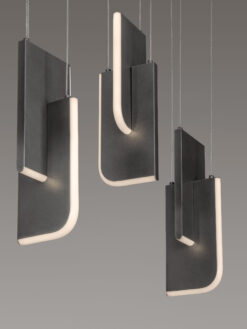 Полилей Nova Luce TOTEM 9214218 антрацитен детайл 4
