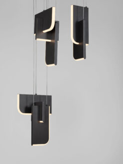 Полилей Nova Luce TOTEM 9214219 антрацитен детайл 4