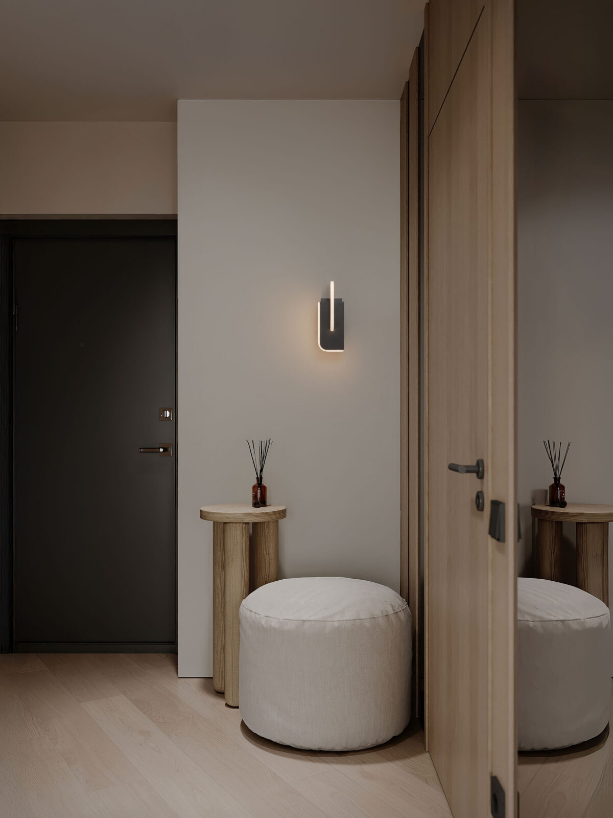 Аплик Nova Luce TOTEM 9214220 антрацитен