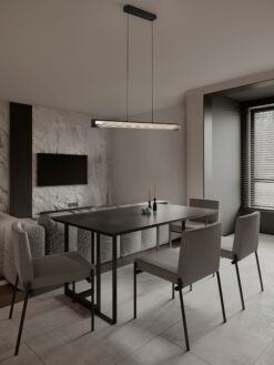Полилей Nova Luce EMERY 9214230 черен