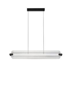 Полилей Nova Luce EMERY 9214231 черен в интериор