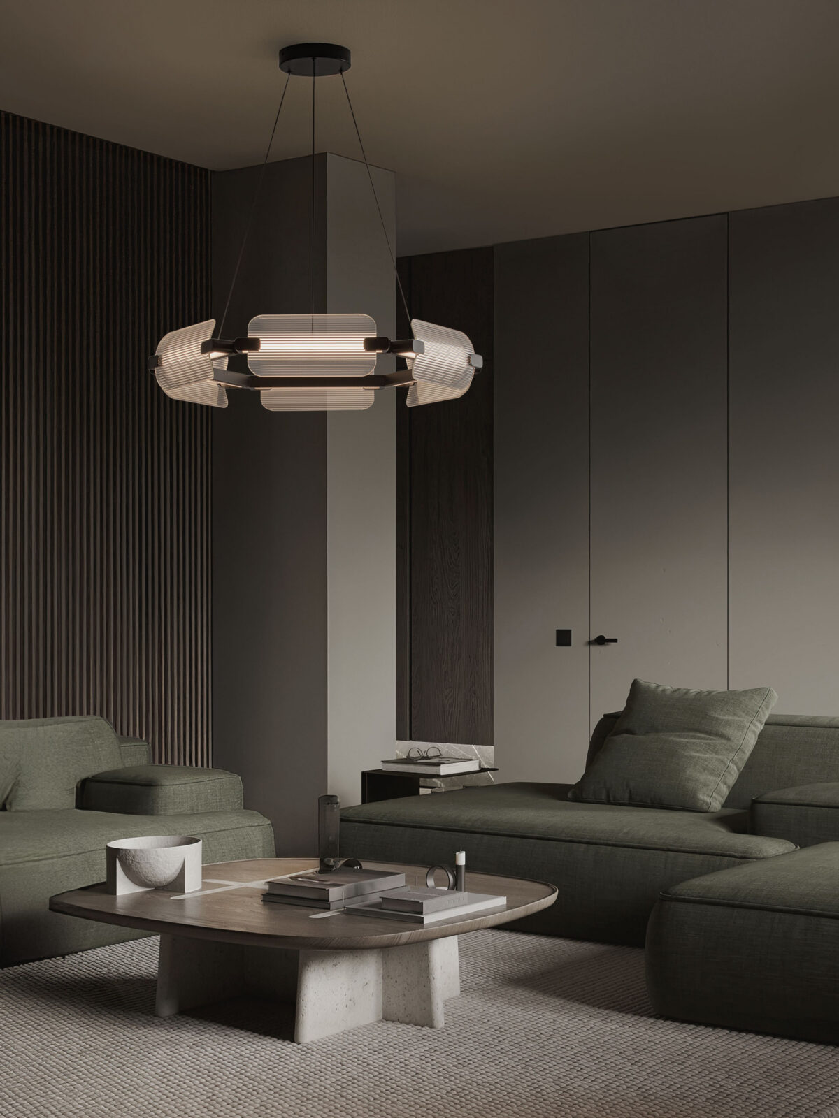 Полилей Nova Luce EMERY 9214232 черен