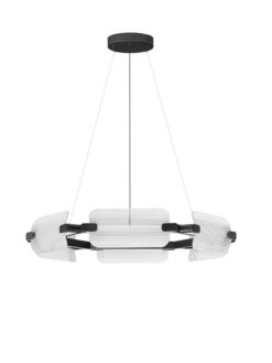 Полилей Nova Luce EMERY 9214232 черен в интериор