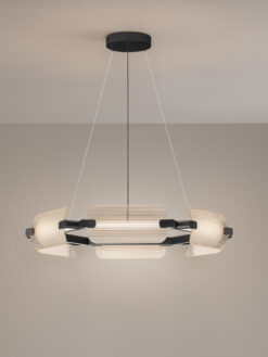 Полилей Nova Luce EMERY 9214232 черен детайл 3