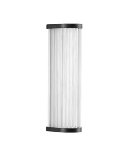 Аплик за баня Nova Luce VITREE 9215810 черен в интериор