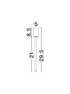 Плафониера Nova Luce STILVI 9232139 черен детайл 6