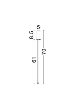 Плафониера Nova Luce STILVI 9232142 бял детайл 5