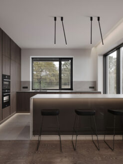 Плафониера Nova Luce STILVI 9232143 черен