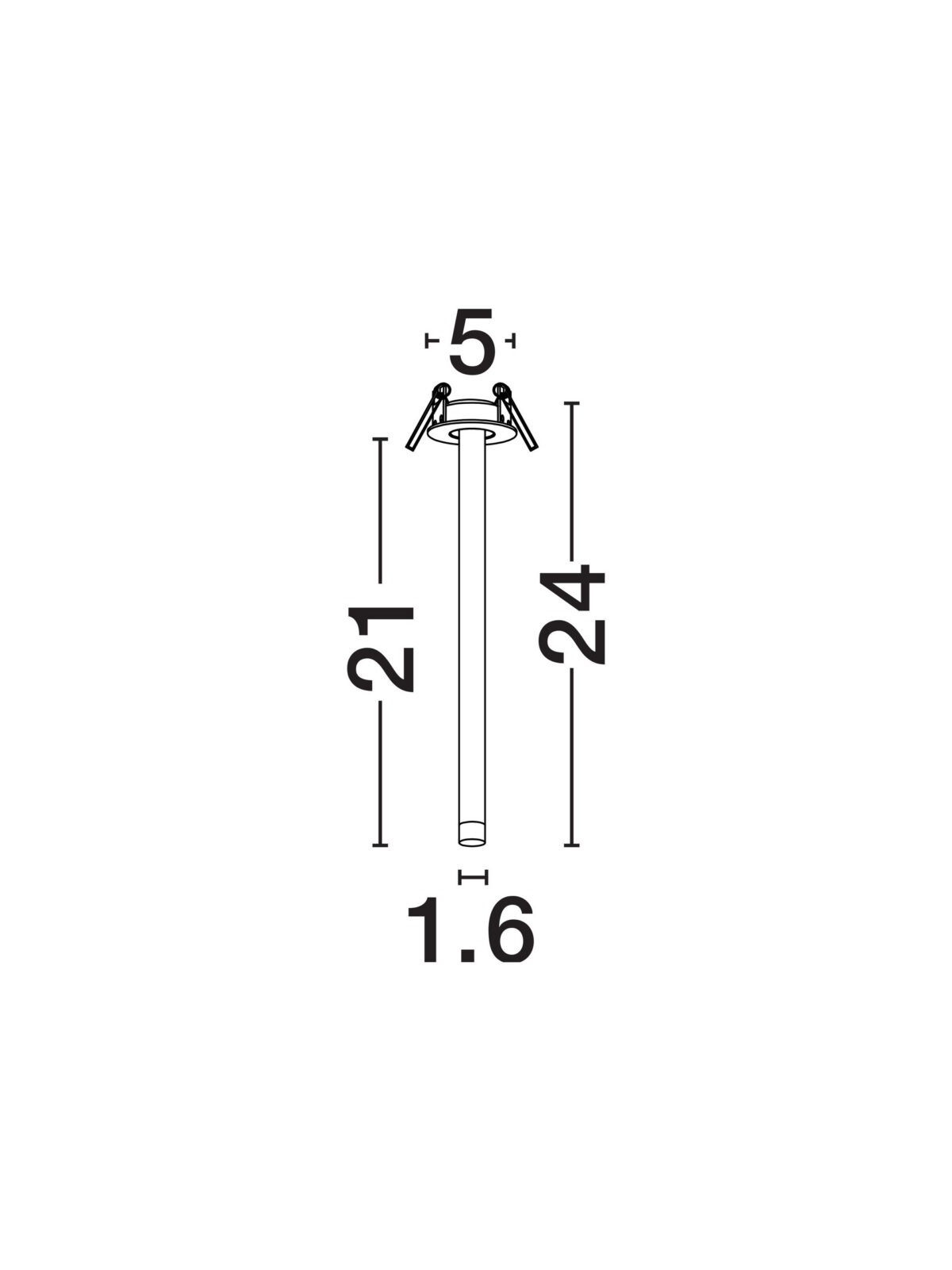 Плафониера Nova Luce STILVI 9232144 бял детайл 6