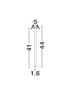 Плафониера Nova Luce STILVI 9232147 черен детайл 3