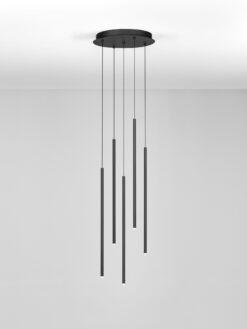 Полилей Nova Luce STILVI 9232152 черен детайл 2