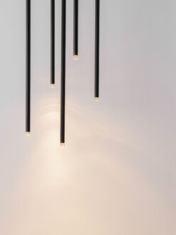 Полилей Nova Luce STILVI 9232152 черен детайл 5