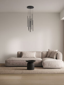 Полилей Nova Luce STILVI 9232153 черен