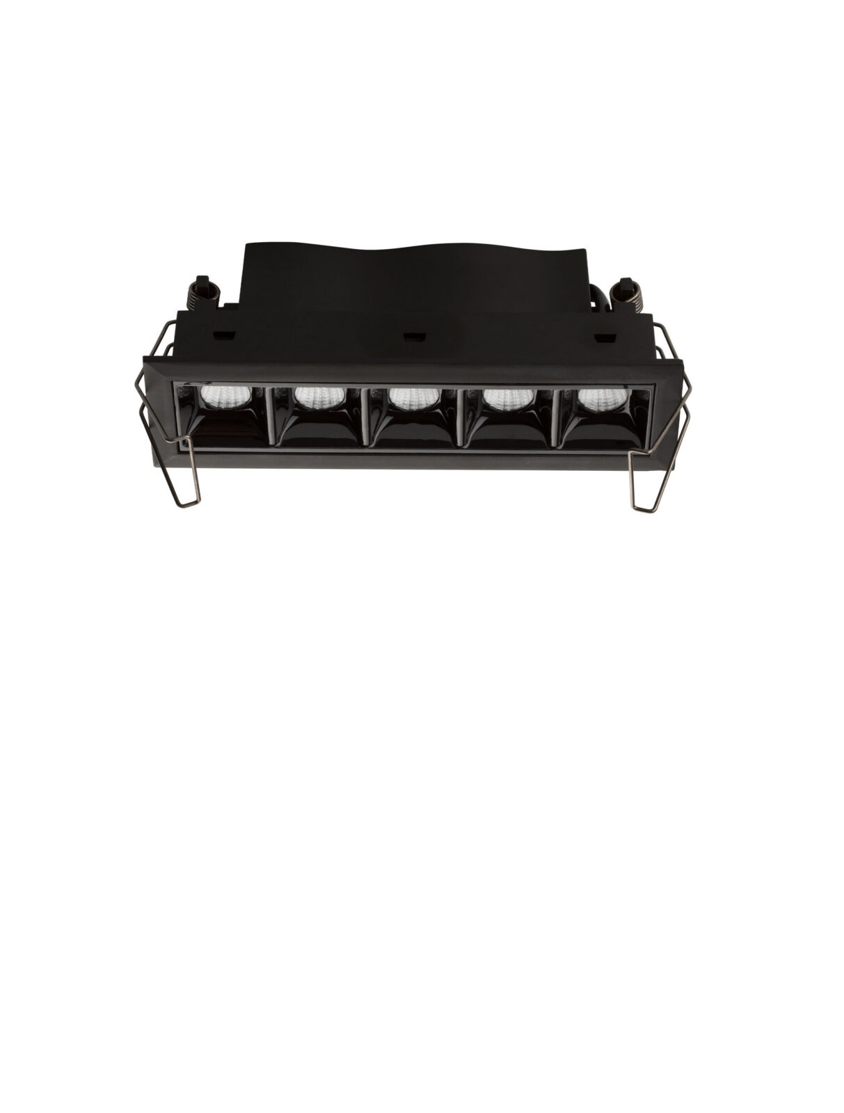 Луна за вграждане Nova Luce SWAN 9232156 черен в интериор