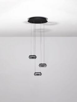 Полилей Nova Luce JAILYN 9236102 черен детайл 2
