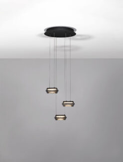 Полилей Nova Luce JAILYN 9236102 черен детайл 3