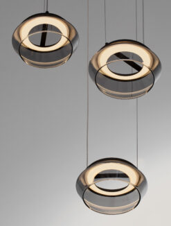 Полилей Nova Luce JAILYN 9236102 черен детайл 4