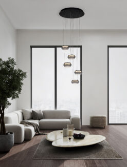 Полилей Nova Luce JAILYN 9236103 черен