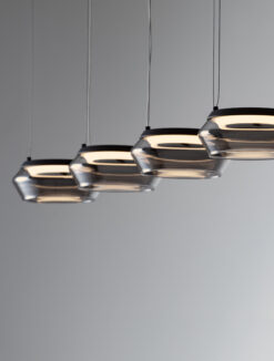 Полилей Nova Luce JAILYN 9236104 черен детайл 6