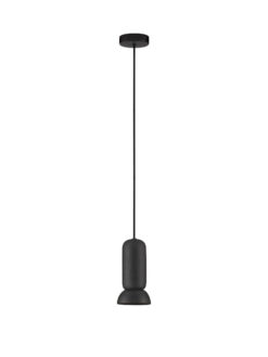 Пендел Nova Luce PARLO 9236214 черен в интериор