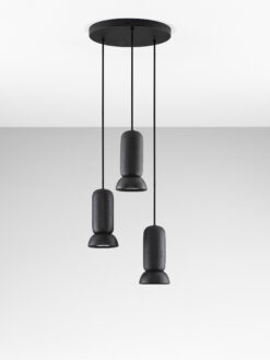 Полилей Nova Luce PARLO 9236217 черен детайл 2