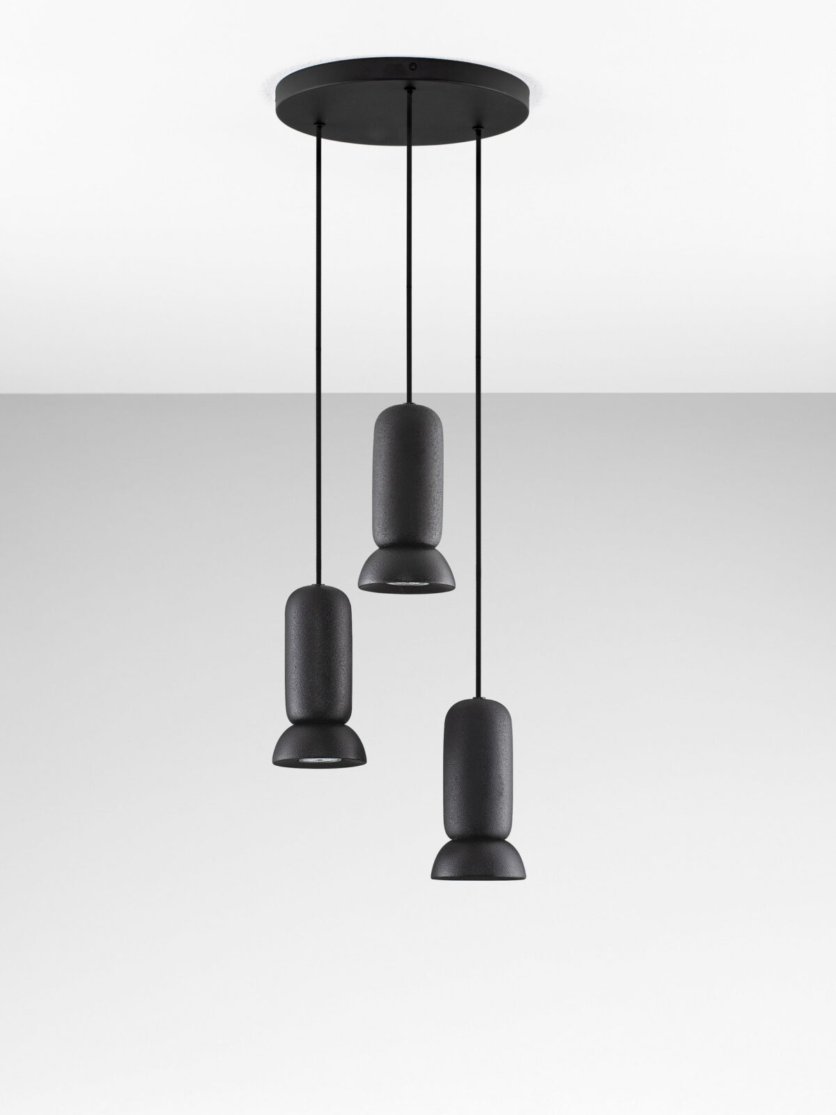 Полилей Nova Luce PARLO 9236217 черен детайл 2