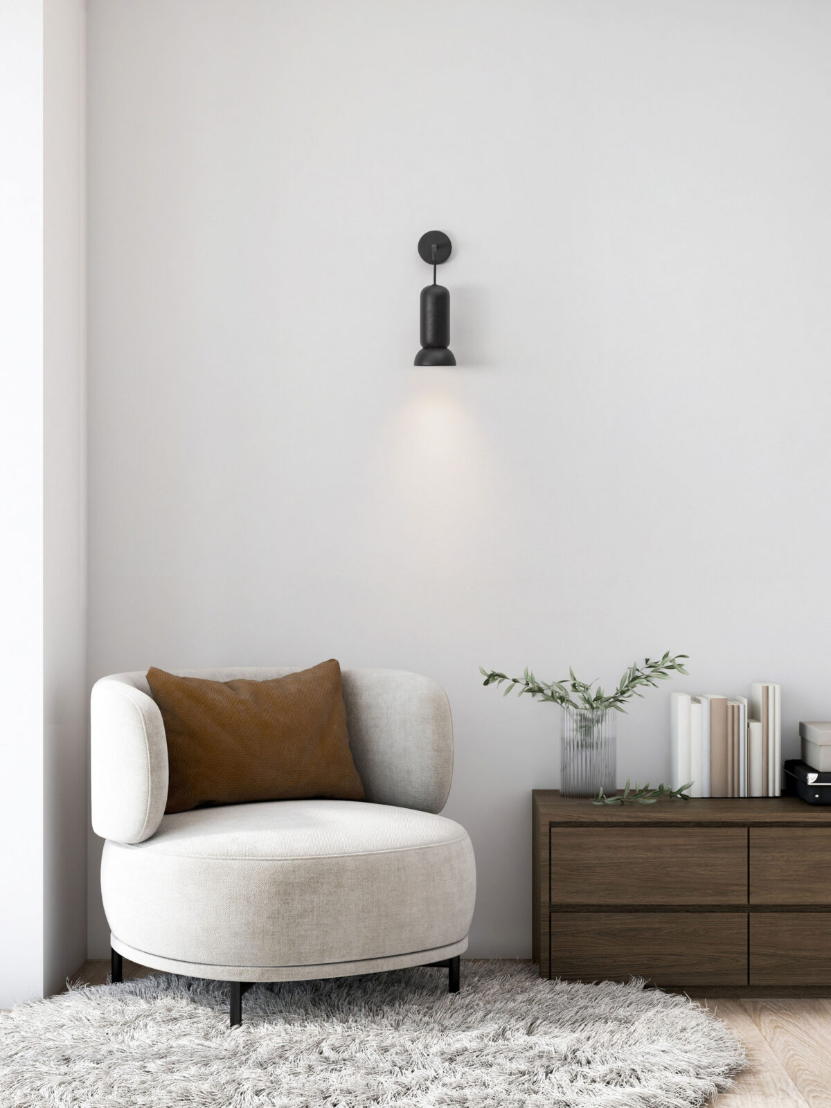 Аплик Nova Luce PARLO 9236219 черен
