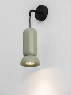 Аплик Nova Luce PARLO 9236221 зелен детайл 7