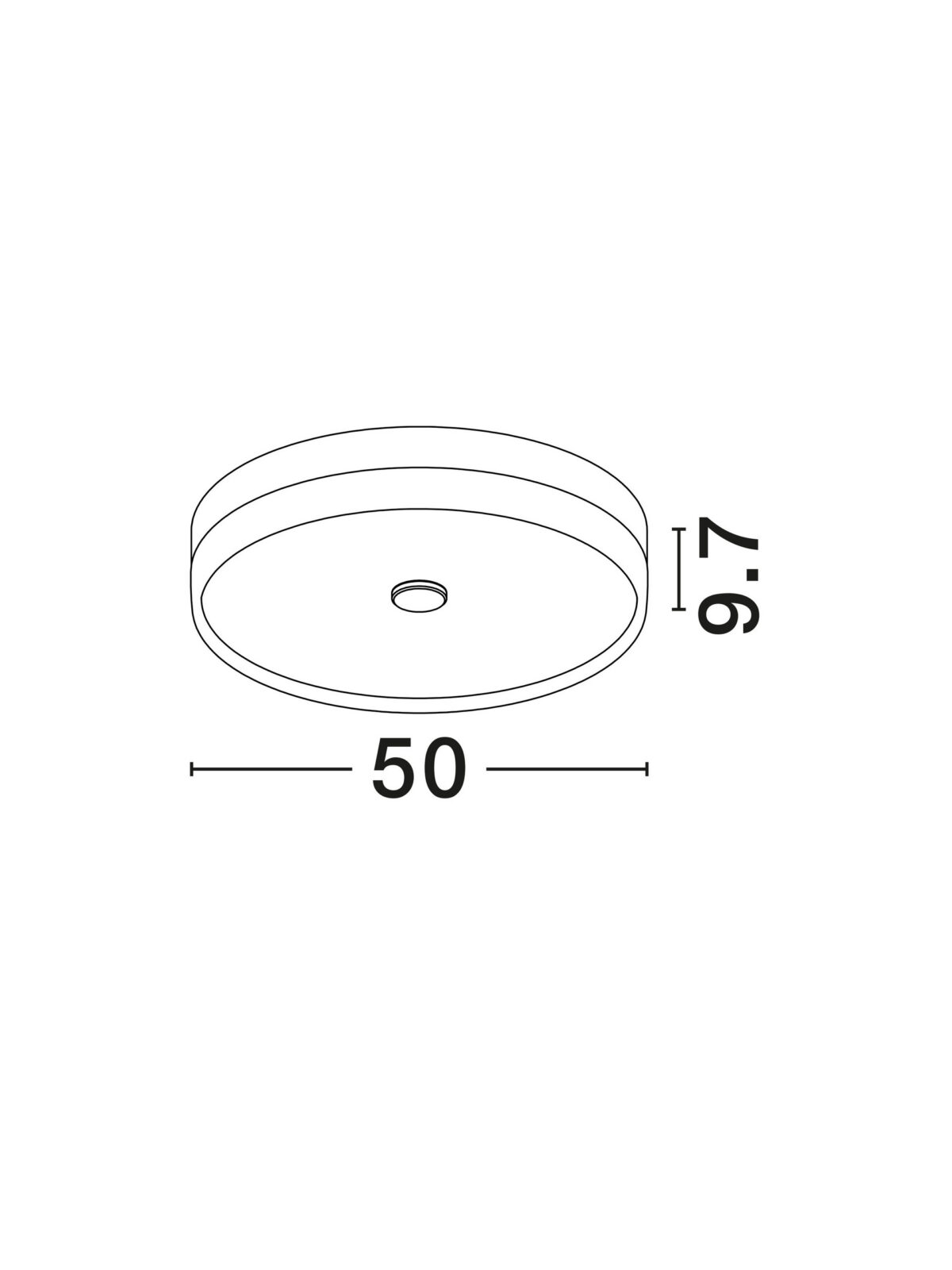 Плафониера Nova Luce HELIOS 9236231 черен детайл 6