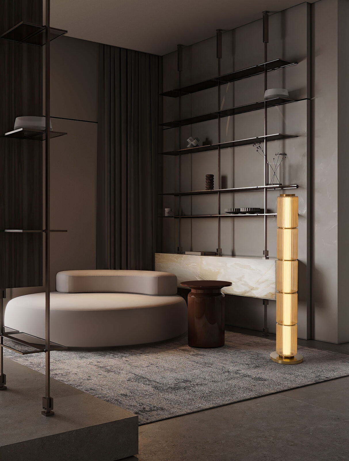 Лампион Nova Luce VESPER 9236233 златист