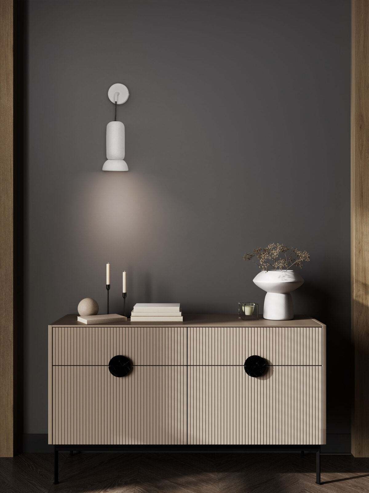 Аплик Nova Luce PARLO 9236238 бял