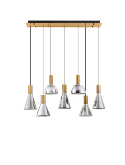 Полилей Nova Luce VOI 9236309 черен в интериор
