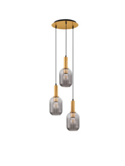 Полилей Nova Luce MAHO 9236314 златен в интериор