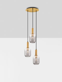 Полилей Nova Luce MAHO 9236314 златен детайл 2