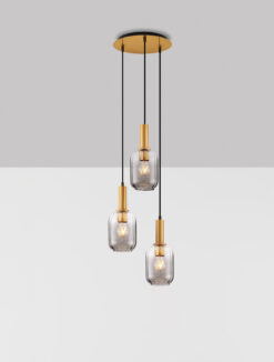 Полилей Nova Luce MAHO 9236314 златен детайл 3