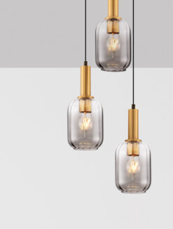 Полилей Nova Luce MAHO 9236314 златен детайл 4