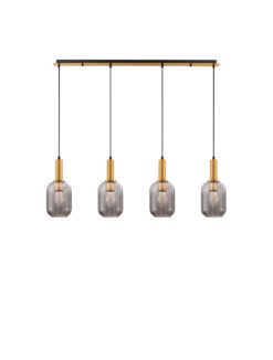 Полилей Nova Luce MAHO 9236315 златен в интериор