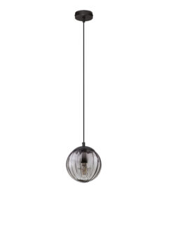 Пендел Nova Luce ABBACUS 9236316 черен в интериор