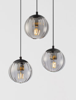 Полилей Nova Luce ABBACUS 9236317 черен детайл 4