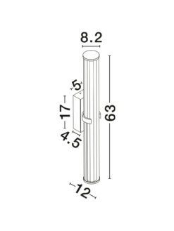 Аплик за баня Nova Luce HEDULA 9236401 златист детайл 4