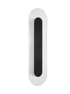 Аплик Nova Luce VETRIO 9236420 черен в интериор