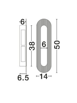 Аплик Nova Luce VETRIO 9236420 черен детайл 6