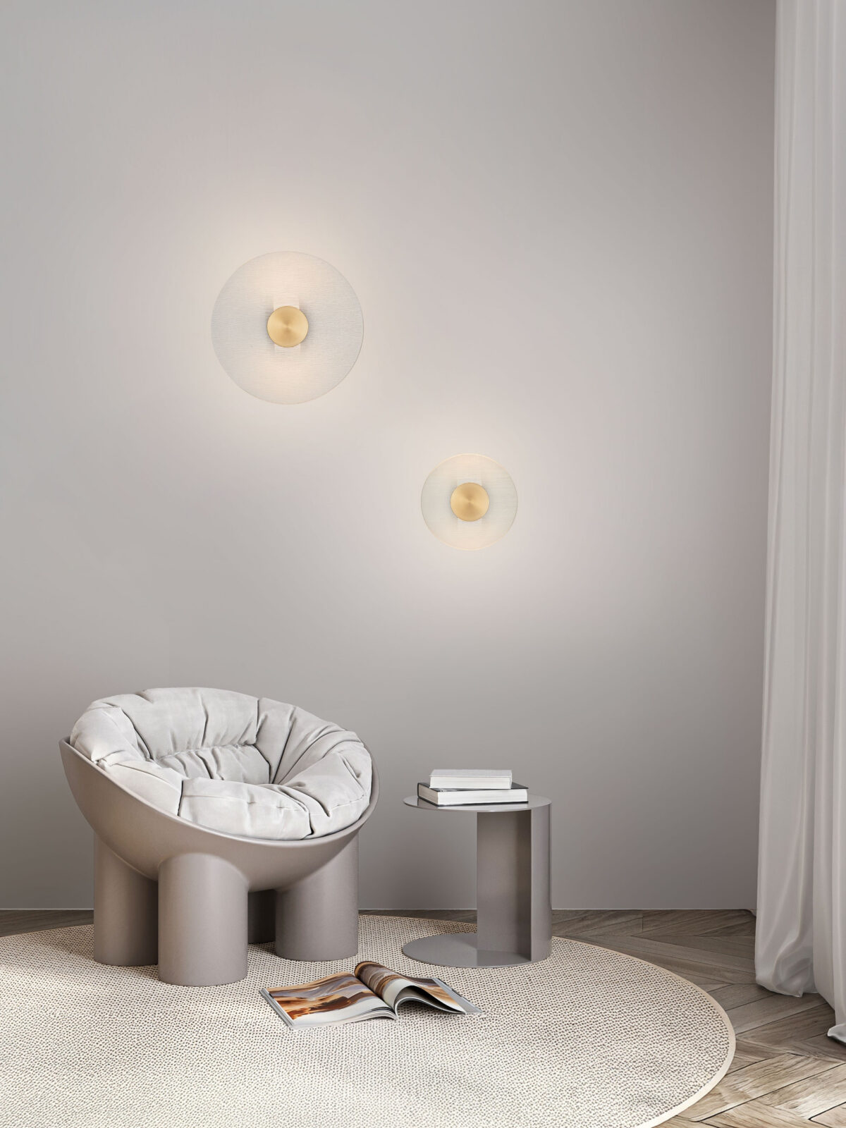Аплик Nova Luce VETRIO 9236423 златист