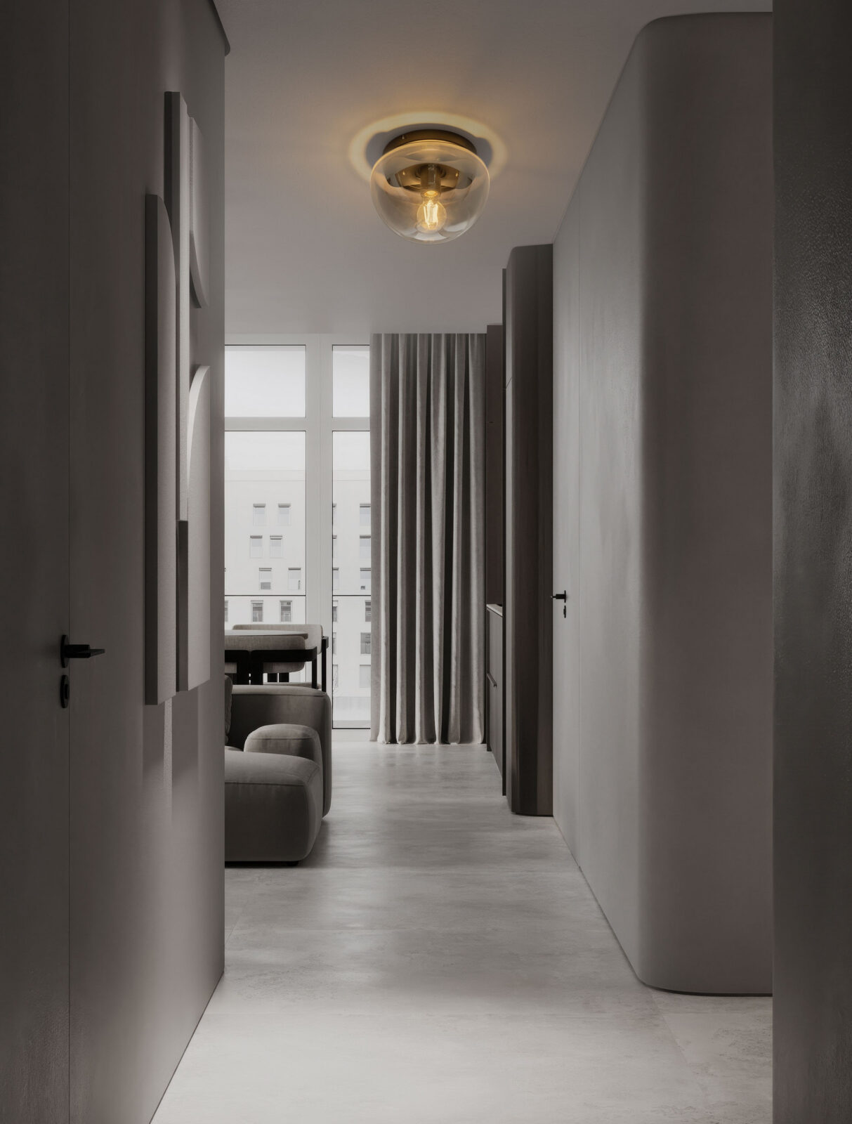 Плафониера Nova Luce EBONY 9236502 черен