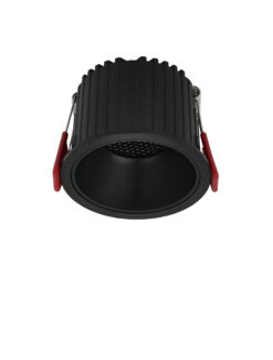 Луна за вграждане Nova Luce HELIO 9248073 черен в интериор