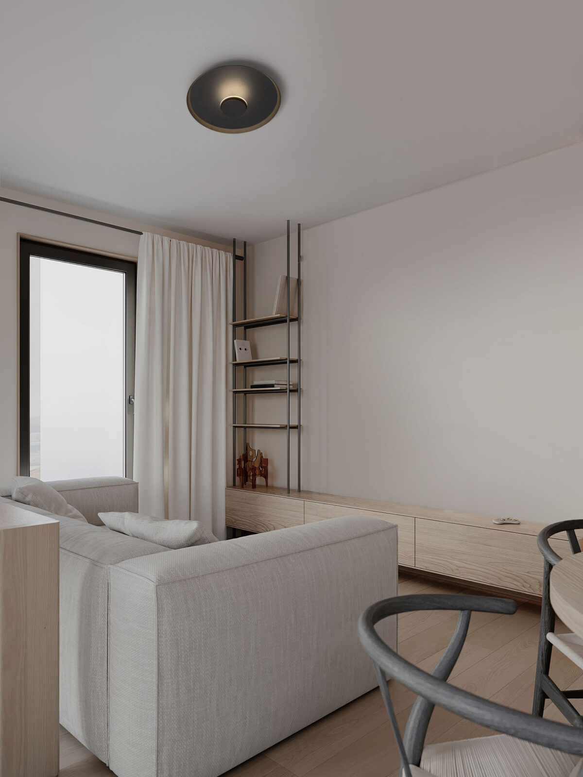 Аплик Nova Luce DORELL 9248183 черен