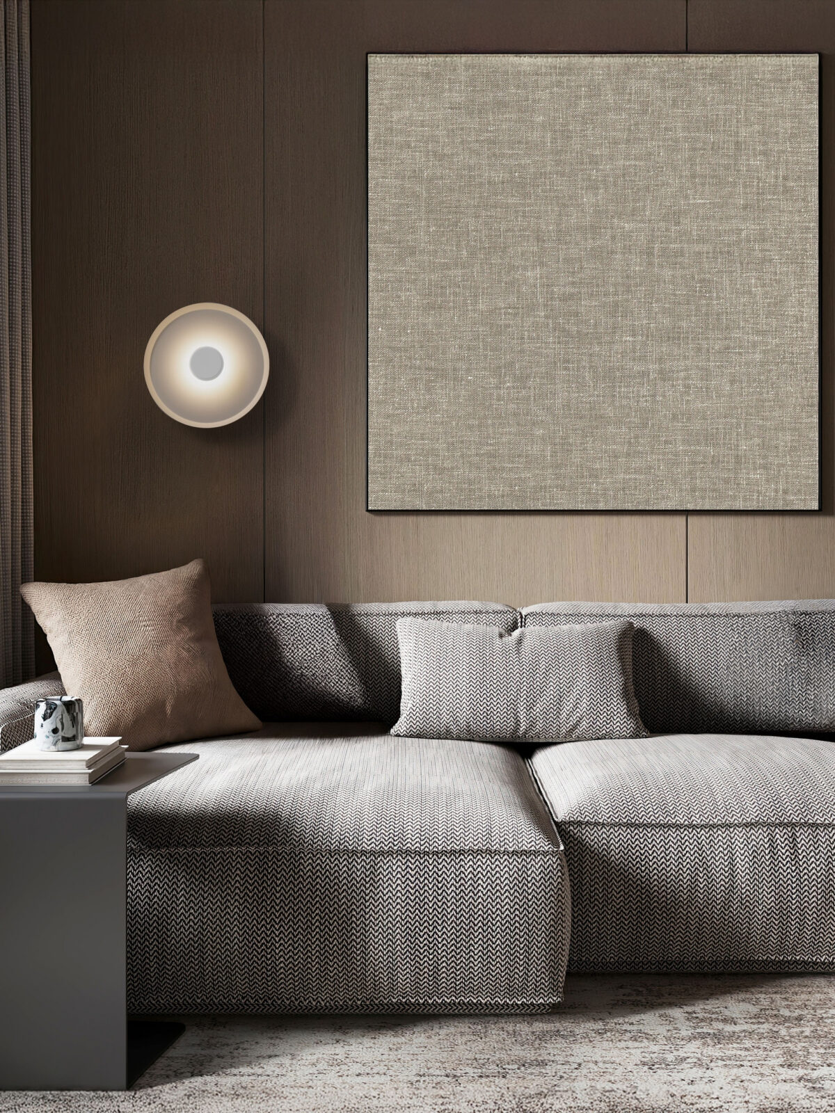 Аплик Nova Luce DORELL 9248184 бял