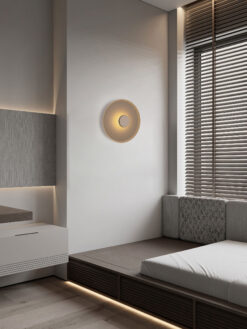 Аплик Nova Luce DORELL 9248187 кафяв